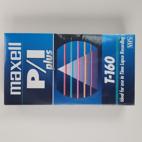 FACTORY SEALED MAXELL P/I PLUS T-160 VHS, 8 Hours in EP mode! - Picture 10 of 10